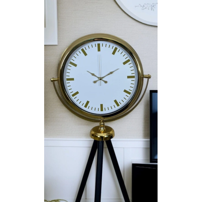 Zentime Gold Balance Tripod Ayaklı Saat