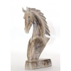 Ahşap At Büstü 30 Cm