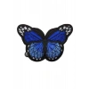 Aplike Ütü İle Yapışan Kelebek Lacivert Arma 7x5 Cm