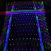 Leyloş 1x2 Metre Dekoratif File Ağ Perde 192 Led 8 Animasyonlu Farklı Işık Modu Rgb Fişli