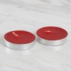Leyloş 2li Tealight Mum Kırmızı