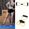 Leyloş 8 Şeklinde Direnç Bandı Yoga Plates Ve Vücut Geliştirme Egzersiz Bandı
