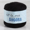 Leyloş Angora 50gr Siyah El Örgü İpi - L006 - 33810