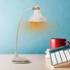 Leyloş Dokunmatik 3 Farklı Led Işıklı Çalışma Masası Üstü Lamba