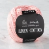 Leyloş Linen Cotton Açık Pembe El Örgü İpi - L185 - 33875