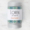 Leyloş Macrame Gri El Örgü İpi - Rm 060 - 34331