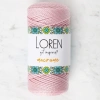 Leyloş Macrame Toz Pembe El Örgü İpi - Rm 072 - 34343