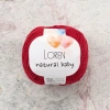 Leyloş Natural Baby Bordo El Örgü İpi - R099 - 33819