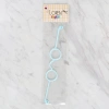 Leyloş Plastik Amigurumi Gözlük Mavi
