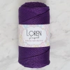 Leyloş Polyester Soft Macrame Koyu Mor El Örgü İpi - Lm037 - 34442
