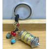 Metal Tibet Şans Çarkı Anahtarlık