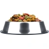 Paslanmaz Çelik Metal Mama Kabı 34 Cm.