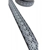 Tafta Dantel Görünümlü Kurdele Siyah 25 Mm 2 Metre