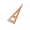 Üçgen Riga Cetvel 45 Cm