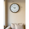 Zentime 36 Cm Kahverengi Dekoratif Duvar Saati