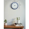 Zentime 36 Cm Lacivert Dekoratif Duvar Saati