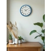 Zentime 36 Cm Mavi Dekoratif Duvar Saati