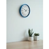 Zentime 36 Cm Mavi Dekoratif Duvar Saati