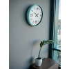Zentime 36 Cm Turkuaz Dekoratif Duvar Saati