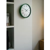 Zentime 36 Cm Yeşil Dekoratif Duvar Saati