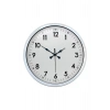 Zentime 40 Cm Metal Beyaz Klasik Duvar Saati