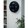 Zentime Black Royal Tasarım 40 Cm Metal Duvar Saati