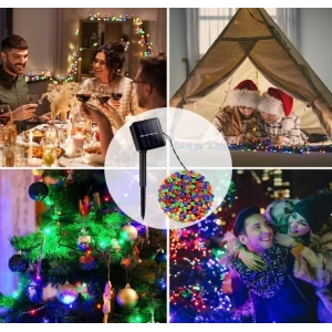 100 Led Rgb Solar 12m