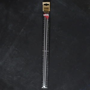 Addı Kalpli 4mm 40cm Klasik Alüminyum Örgü Şişi -