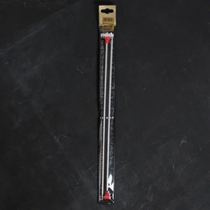 Addı Kalpli 5mm 40cm Klasik Alüminyum Örgü Şişi -