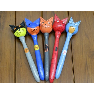 Ahşap 5li Marakas Seti Model 2