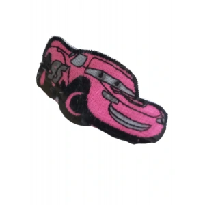 Aplike Ütü İle Yapışan Araba Pembe 95 Yazılı Arma 3x3 Cm