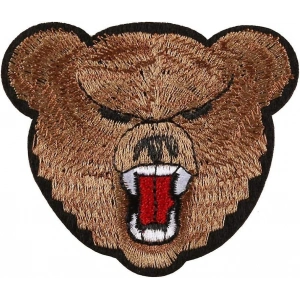 Aplike Ütü İle Yapışan Ayı Arma 4x5 Cm