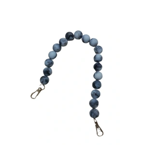 Çanta Askısı 40 Cm Akrilik Yuvarlak Füme