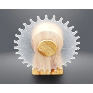 Dekoratif Işıklı Yel Değirmeni