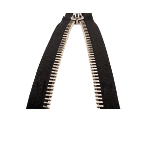 Demir Dişli Çanta Fermuarı En 3 Cm Siyah