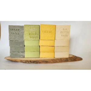 Doğal Üretim Sabunu Karışık (argan-defne-bıttım-saf Zeytinyağlı)16lı Set