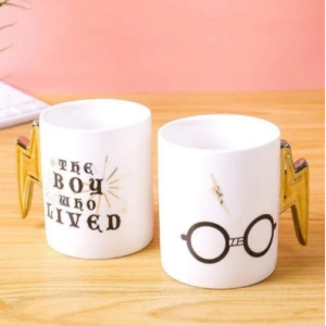 Hp Gözlük Şimşek Tasarımlı Kupa Bardak