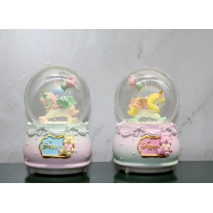 Işıklı Müzikli Kar Küresi Orta Boy