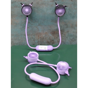 Kuromi Şarjlı Boyun Fanı Vantilatör 2 Kademeli Model 1