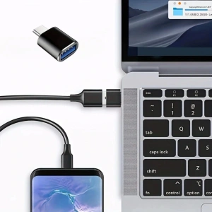 Leyloş 1 Adet Usb To C Adaptor Dişi Çevirici Dönüştürücü Adaptör