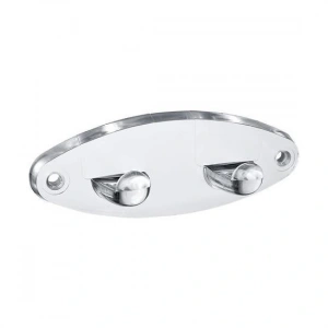 Leyloş Akrilik Bornoz Askısı Bornozluk 2li Banyo Bornoz Askı Aparatı