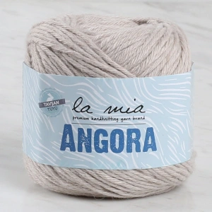 Leyloş Angora 50gr. Bej El Örgü İpi - L003 - 34218