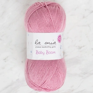 Leyloş Baby Boom Gül Kurusu El Örgü İpi - 1763 - 34112