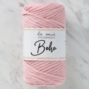 Leyloş Boho Açık Pembe Büküm Makrome İpi - L185 - 33998