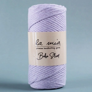 Leyloş Boho Slim Lila El Örgü İpi -l067 - 34201