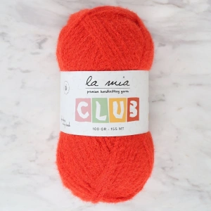 Leyloş Club Turuncu El Örgü İpi - 611