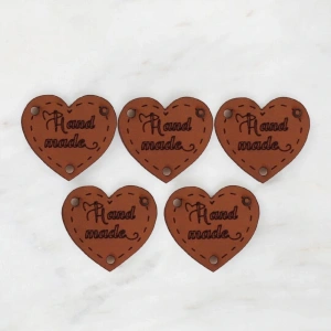 Leyloş Crafts Handmade Deri Arma 5 Adet - 1562