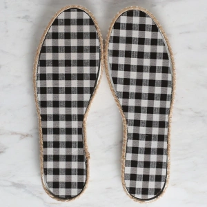 Leyloş Dar Hasır Espadril / Ayakkabı Tabanı 36 Numa