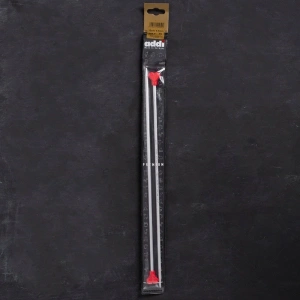 Leyloş Kalpli 5mm 35cm Klasik Alüminyum Örgü Şişi -