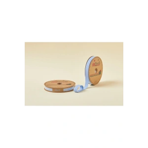 Leyloş Koton Katlı D07 Açık Mavi 2 Cm 25 Metre %65 Koton %35 Polyester